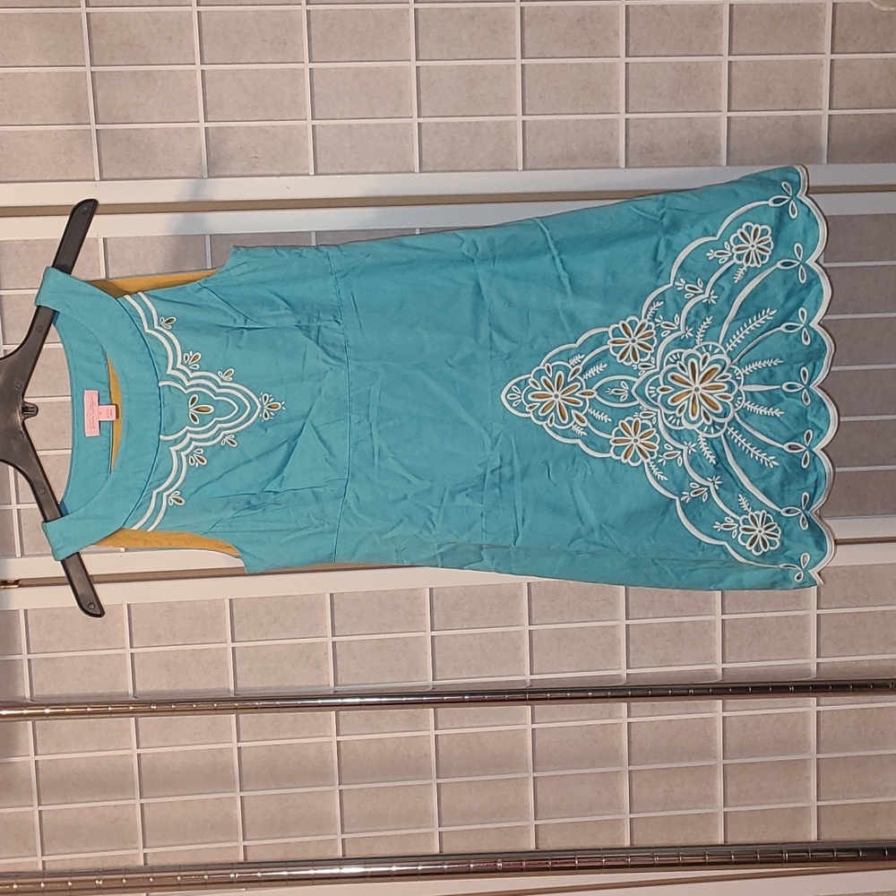 Lilly Pulitzer teal dress